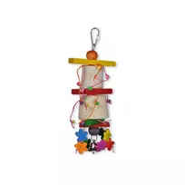 VDG Toy bird multi color žaislas paukščiams 27cm