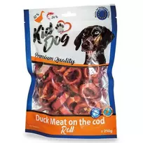 KIDDOG Roll antienos+menkės žiedai 250g
