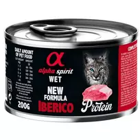 ALPHA SPIRIT Iberico konservas katėms su kiauliena 200g 6vnt
