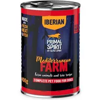 PRIMAL Iberian Mediterranean Farm konservas šunims 400g