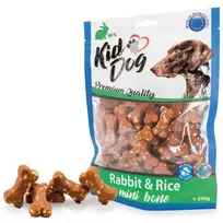 KIDDOG Bones kauliukai  triušiena su ryžiais 250g