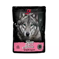 ALPHA SPIRIT WET putėsiai šunims su kumpiu 300g 6vnt