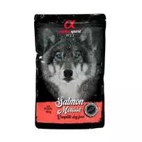 ALPHA SPIRIT WET putėsiai šunims su lašiša 85g 6vnt