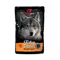 ALPHA SPIRIT WET putėsiai šunims su kalakutiena 85g 6vnt