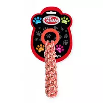 PET NOVA TPR žiedas su pinta virve 30cm