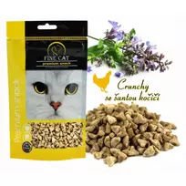 FINE CAT skanėstai katėms su paukštiena ir katžole 80g