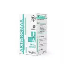 Arthomax Small Breeds Maisto papildas mažų veislių šunų ir kačių sąnarių sveikatingimui N60