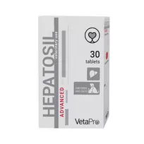 Hepatosil Advanced kepenų funkcijai gerinti šunims ir katėms 250 mg N30