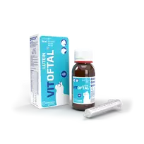 Vitoftal Lutein maisto papildas šunims ir katėms akių būklei gerinti 50 ml