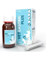 Vetgastril maisto papildas šunims ir katėms skrandžio gleivinės apsaugai 50 ml