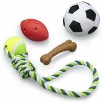 Žaislas šuniui, kamuoliukas Buki France Sport PET001, 26 cm, įvairių spalvų
