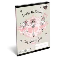 Lovely balerina: Linijinis sąsiuvinis - A5, 1 klase