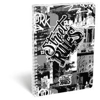Street Rules: Langinis spiralinis sąsiuvinis - A4