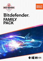 Bitdefender Family Pack 15 Device 2 Year Key GLOBAL