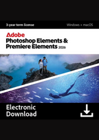Adobe Photoshop Elements 2026 & Premiere Elements 2026 (3-Year Term) Key GLOBAL