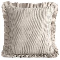 Dekoratyvinės pagalvėlės užvalkalas Muslin JA214-04, smėlio sp., 45 cm x 45 cm
