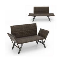 Lauko sofa pilka 2 vietų