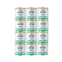 WF VET Obesity katėms skirtas žuvies maistas, 12x200 g