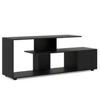 TV staliukas 152x38x58,5cm., juodos spalvos