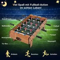 Futbolo stalas 69x36x24cm., įvairių spalvų