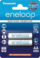 Panasonic eneloop rechargeable battery AA 1900 2BP | BK-3MCCE/2BE