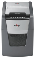 Rexel Optimum AutoFeed+ 100M Dokumentų naikiklis Micro-cut shredding 2x15mm P-5 34L 55dB, Grey/Black | 2020100MEU