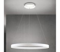Orion - dimeriuojamas LED pakabinamas šviestuvas ant laido KOLK LED/80W/230V 2700/3000/4000K Ø 80 cm balta