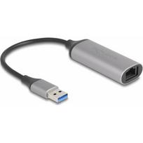 DELOCK USB Typ-A 5 Gigabit LAN Adapter | 81571 | 4043619815715