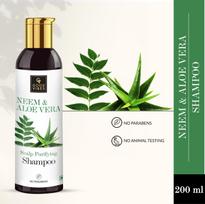 „Good Vibes“ galvos odos valymo šampūnas su nimbamedžiu ir alaviju (200 ml)