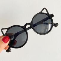 Madingi Stilingi Katės Ausų Akiniai Nuo Saulės Vaikams Mieli Animaciniai Apvalūs Akinių Rėmeliai Lauko Kelionėms Anti-Glare UV400 Apsauga Atspalviai Kūdikiui