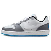 Nike Court Borough Low Recraft GS Platinum Cool Grey Photo Blue Kids Sneakers White DV5456-019 36