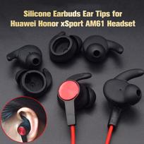 6 vnt silikoninių ausinių antgaliai, skirti Huawei Honor Xsport Am61 ausinių pagalvėlių ausinėms