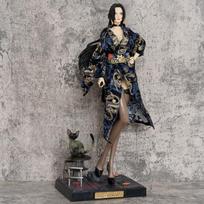 46cm One Piece Boa Hancock Kimono PVC Action Figure Anime Figure Statue Model Toys Decoration Collection Doll Kids Gifts