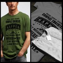 Combat Engineer T-shirt Army Sapper Breacher pave the way breach blown destroyed XL