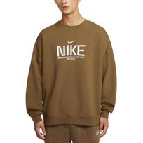 Nike Club AS M NK FT OS Crew Sweatshirt Men Sweatshirt Brown IM9355-235 M
