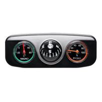Car Compass Thermometer Hygrometer 3 in 1 Auto Dashboard Navigation Ornament Vehicle Interior Decoration Accessories