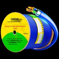 SAMZHE CAT6A Double Shielded Pure Copper Ethernet Cable