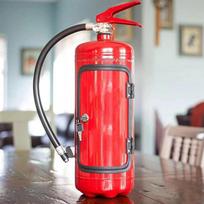 Mini Bar Fire Extinguisher Handmade Liquor Storage Box Champagne Wine Cabinet Storage Decoration Fireman's Gift United States