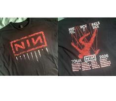 New!!! NIN Nine Inch Nails 2026 Peel It Back Tour T-Shirt1 M
