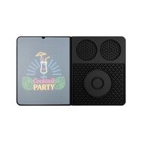Dense Rubber Bar Pad With Great pull ceases Glass Slipping Perfect For Active Bartenders And Hosting Visitors 1