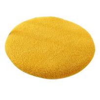 Fleece Apvalus kėdės pagalvėlė Pliušinė dirbtinės avies vilnos sėdynės pagalvėlė su užtrauktuku Žieminė šilta neslystanti sėdynės pagalvėlė namams, biurui, virtuvei 30cm