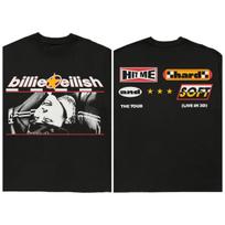 Billie Eilish movie Hit Me Hard and Soft The Tour graphic unisex shirt 2026 Summer New Unisexs 100Cotton Y2k fashion Tshirt S