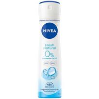 NIVEA Fresh Natural Deodorant Spray for Women 150ml Long-Lasting Freshness Gentle Skin Care Fragrance-Free Multi-Action Fresh-Floral