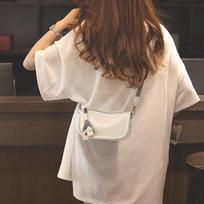 Bags women's summer new messenger bags, niche leather, popular shoulder pillows, bags this year