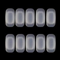 25/10/5Pairs silicone eyeglass sunglasses glasses nose pads soft rectangle vision