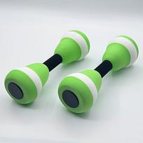2pcs Water Dumbbells - High-Quality Swimming Fitness Equipment žalia