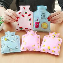 1pc portable mini hot water bottle, cute PPS leak proof hand warmer, reusable hand warmer