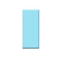 1PC 20x40cm Peel and Stick Headboard,Headboards Wall Panel for Twin, Self-Adhesive 3D Wall Panels for Bedroom/Living Room 20x40cm dangaus mėlyna spalva