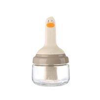 No Odor All-in-One Cartoon Oil Brush High-value Food-grade Kitchen Oil Brush Silicone Oil Bottle Outdoor balta
