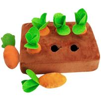 Carrot Snuffle Mat for Dogs Cats Puzzle Toy with Carrots for Small Medium Large Interactive Pet Stress Relief Dogs Chew Toys